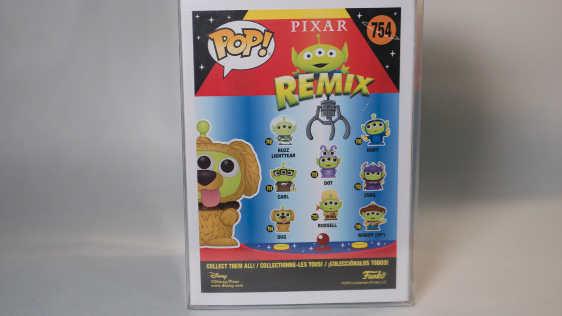 SuperHi Las Vegas Funko Pop Pixar Alien Remix Flocked Dug 754 Target in Hand Ship