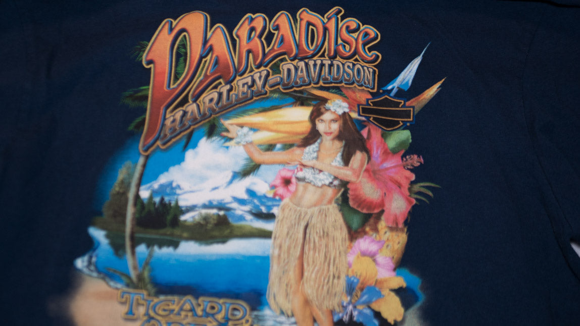 SuperHi Las Vegas Paradise Harley-Davidson Tigard Oregon Long Sleeve Shirt Size Medium