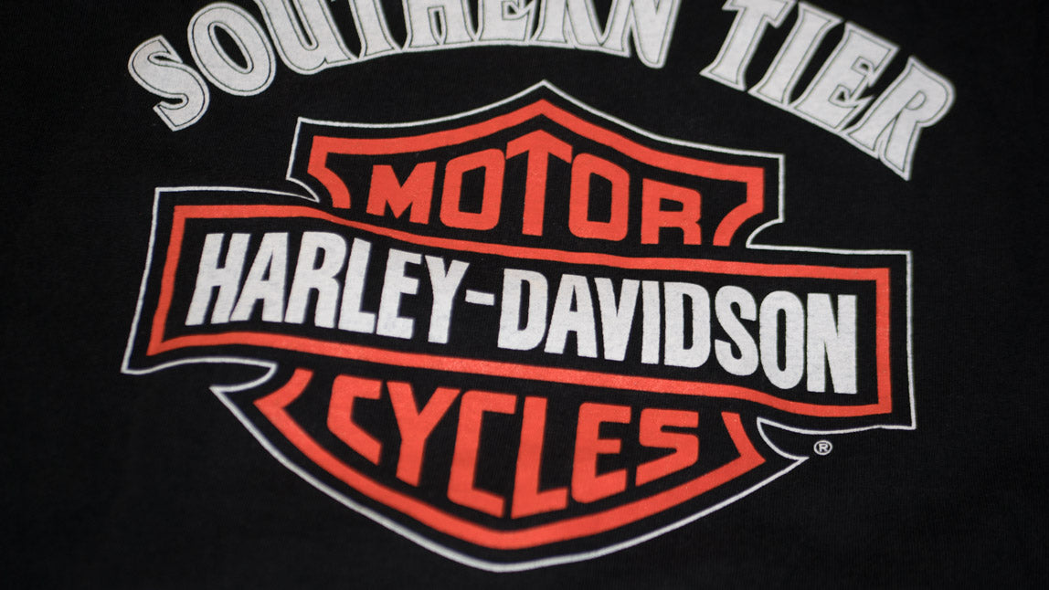 SuperHi Las Vegas Harley-Davidson Southern Tier Genuine American Motorcycles T-Shirt Size Medium