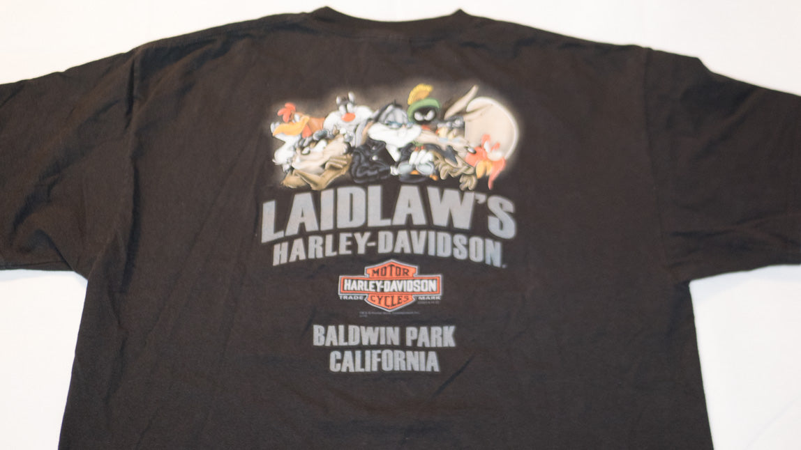 SuperHi Las Vegas Harley-Davidson Tasmanian Devil Looney Tunes Shirt Baldwin Park